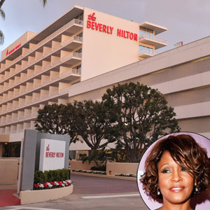 Beverly Hills Hotel, Whitney Houston Beverly Hills Hotel, Whitney Houston